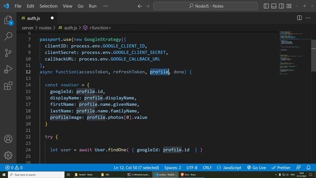 NodeJs Project - Build a Notes App using Express, MongoDB & Passport смотреть онлайн