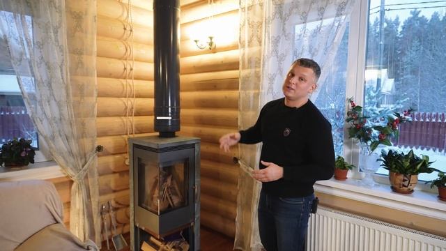 Печь для дополнительного обогрева загородного дома ABX Admiral | kaminiti.ru смотреть онлайн