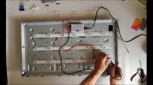 Ремонт телевизора LG 32LB572V, разборка телевизора, замена подсветки, уменьшить ток подсветки.