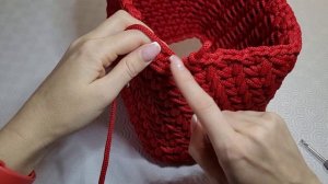 Очень красивая и эффектная вязаная сумочка крючком ♡ Подробный мастер-класс ♡