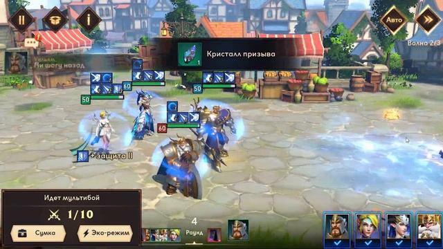 Выбор стартового героя в Awaken Chaos Era смотреть онлайн