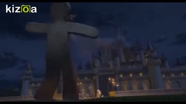 Kizoa Editar Vídeos - Movie Maker: Shrek 2 - Mongo El Hombre De Jengibre Gigante Devasta Al Reino.