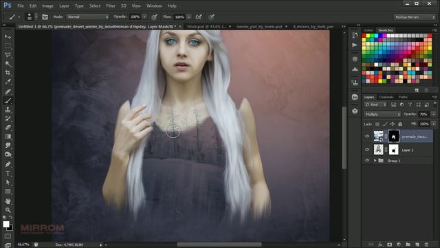 Create a Winter Girl Portrait Photo Manipulation In Photoshop смотреть онлайн