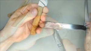 ВОССТАНАВЛИВАЮ РУЧКУ КУХОННОГО НОЖА. Чем пропитать рукоятку. ВТОРАЯ ЖИЗНЬ НОЖА