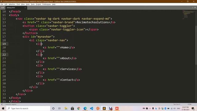 DATA SPY SCROLL IN BOOTSTRAP || LECTURE 8 || RECIMOTECH SOLUTIONS смотреть онлайн
