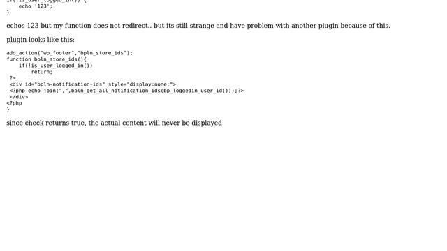 Wordpress: if(!is_user_logged_in()) returns true when 404 смотреть онлайн