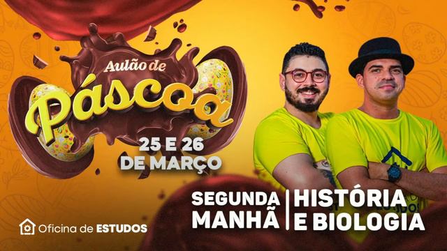 SEGUNDA MANHÃ - HISTÓRIA E BIOLOGIA | AULÃO DE PÁSCOA смотреть онлайн