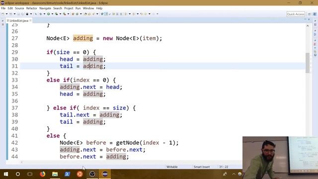 CIS 2168 - Linked Lists and Double Linked Lists смотреть онлайн