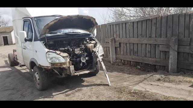 Подготовка Газели к свапу и усилению рамы. смотреть онлайн