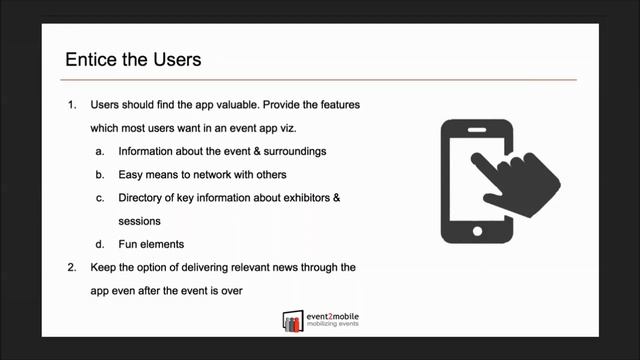Increase Event App Downloads at Your Event смотреть онлайн
