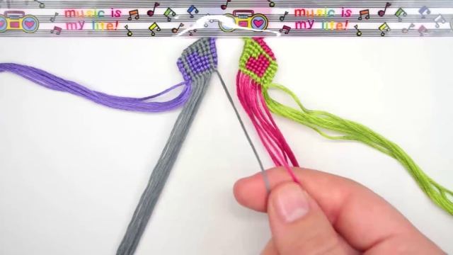 #41. Фенечка Двойная конфетка [★★★☆☆] смотреть онлайн