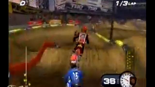 MX Superfly GameCube Gameplay - Very pretty stadium смотреть онлайн