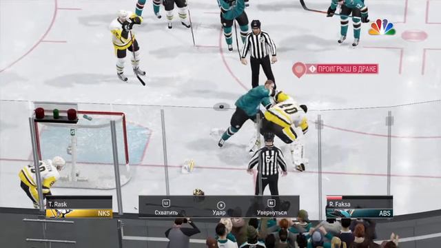 АГРЕССИВНЫЙ ВРАТАРЬ В NHL 17 смотреть онлайн