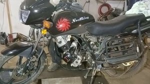 Мопед Nordwing - изменение конструкции рамы, дополнительное крепление двигателя. Часть 3