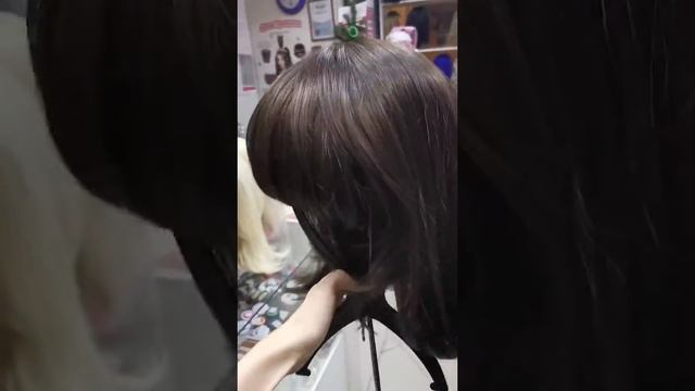 Парики в оттенках шоколад стрижки каре и каскад из натуральных волос смотреть онлайн