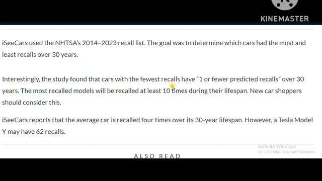 Tesla Tops List of Most Recalled Cars: iSeeCars Study смотреть онлайн