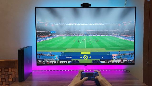 FIFA 23 LIGUE 1 Uber Eats Gameplay (PS4 Slim) 4K HDR TV смотреть онлайн