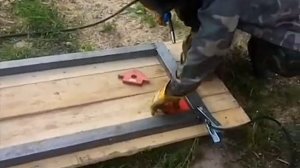 OVERMAN 205 работает. Создание рамы для сварочного стола