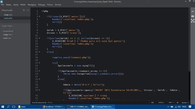 [Poradnik]System komentarzy w PHP i MySQL смотреть онлайн