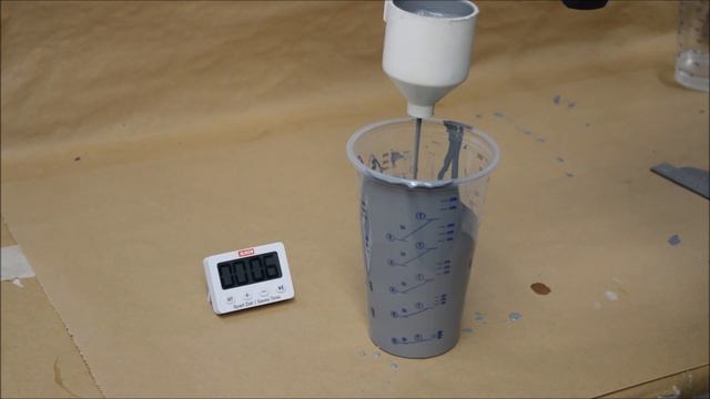 How to test viscosity using a DIN 4 cup смотреть онлайн