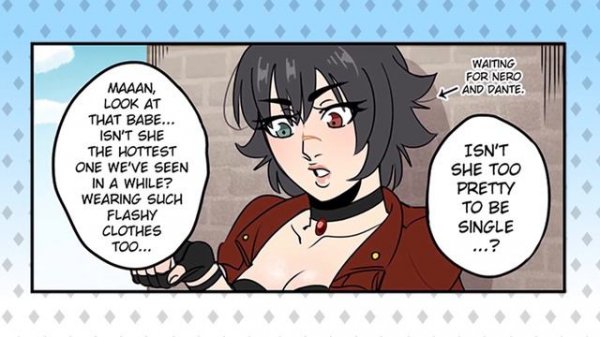 Have you been good this year? | BEST DEVIL MAY CRY COMIC