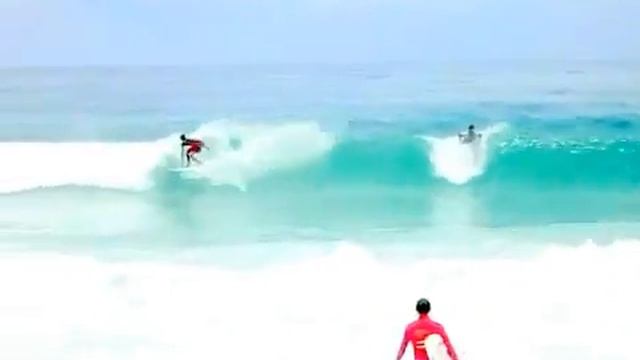 Тайланд, Пхукет, пляж Сурин, серфинг смотреть онлайн