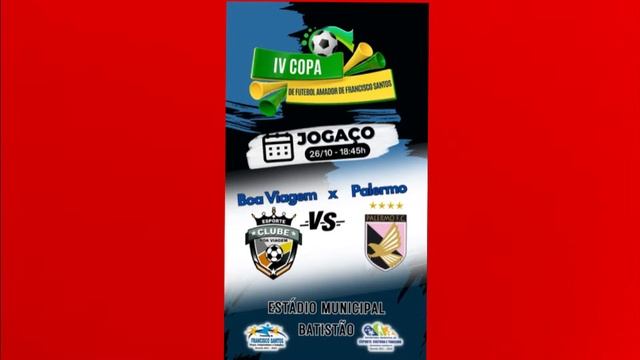 IV COPA FRANCISCO DE FUTEBOL: BOA VIAGEM X PALERMO. смотреть онлайн