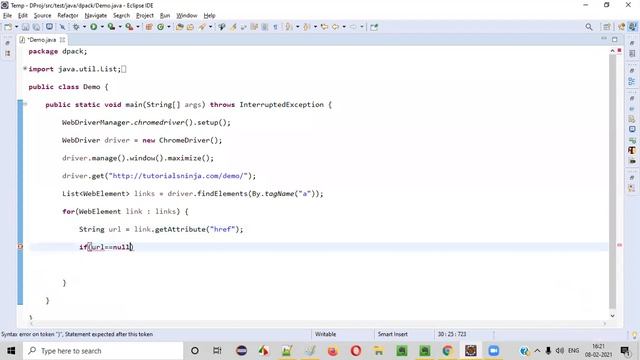 How can you find broken links in a page using Selenium WebDriver? (Interview Question #33) смотреть онлайн