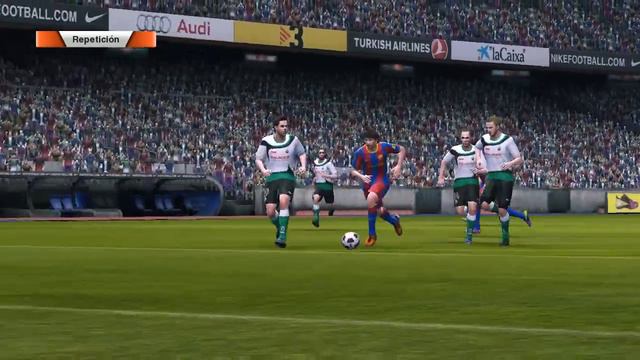 PES 2011 - Liga BBVA: FC Barcelona vs. R. Racing C. (Partido 32) смотреть онлайн