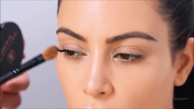 Kim Kardashian | The Perfect Makeup Routine | Complete Foundation, Contour, and Highlight Tutorial смотреть онлайн