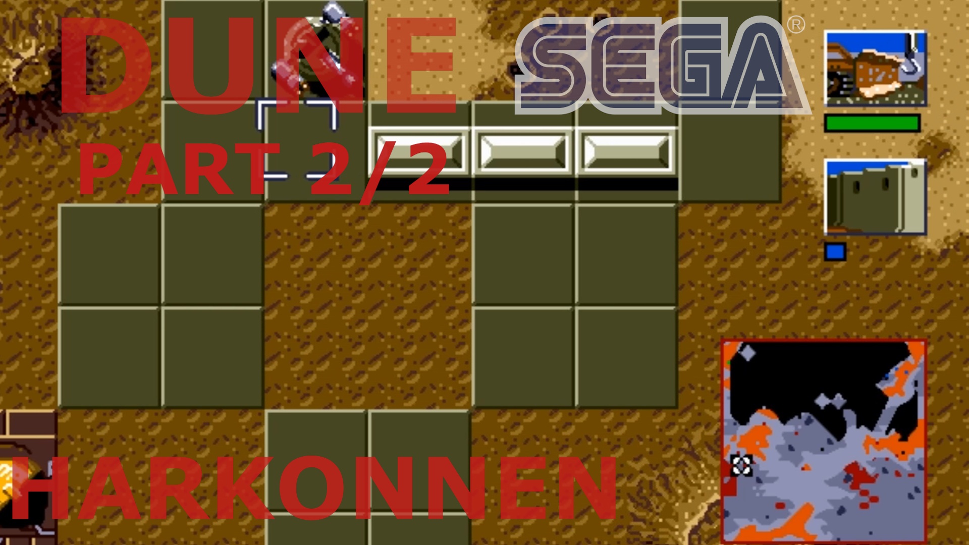 Dune: The Battle For Arrakis - Harkonnen (Red) (Sega Genesis) - Walkthrough Part 2/2