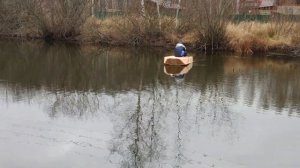 Не Титаник! лодка из пеноплекса своими руками, часть 3 тест на воде с мотором