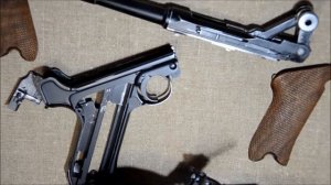 Парабеллум пневматический от Gletcher. Часть 6