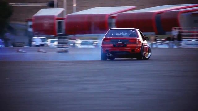 Rick Cunanan F22C AE86 coupe at Sonoma Drift. смотреть онлайн