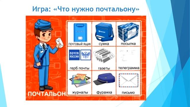 Ознакомление с окружающим миром и развитие речи "Почта" смотреть онлайн