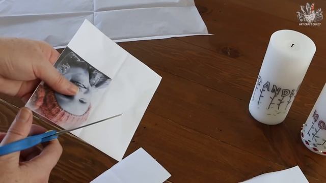 Transfer A Photo To A Candle