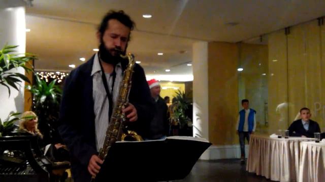 The Pink Panther sax cover смотреть онлайн