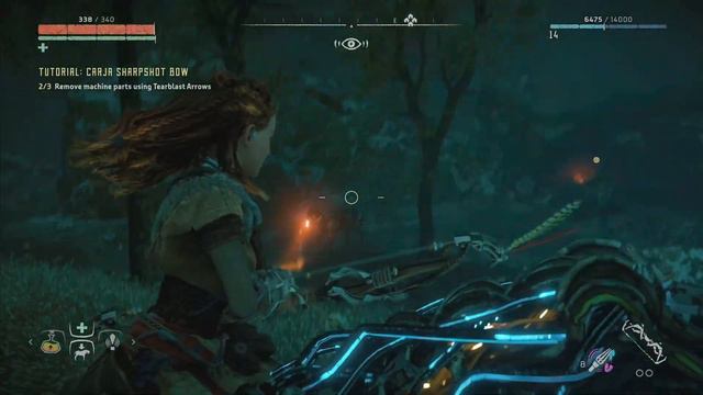 Horizon Zero Dawn Tutorial: Carja Sharpshot Bow | 4K ULTRA HD 60 FPS HDR | смотреть онлайн