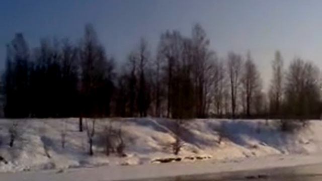 ЛЕБЕДИ... 03 ФЕВРАЛЯ 2012 ГОДА...РЕКА ПЛЮССА... смотреть онлайн