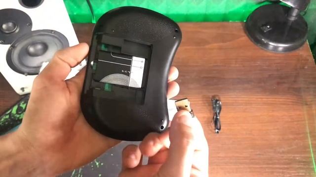 Обзор беспроводной мини клавиатуры с RGB подсветка . смотреть онлайн
