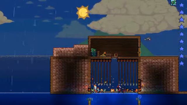 Terraria Endgame- Crimson Key Mold Farm: Cooking some sharks & orcas смотреть онлайн