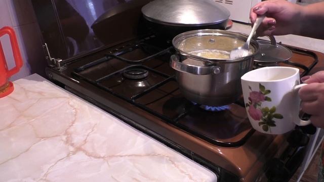 Пшенная каша на воде с маслом по заявке мужа. смотреть онлайн