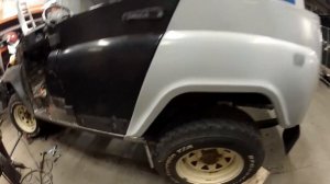 УАЗ ХАНТЕР - восстановление/ремонт/покраска/тюнинг (Часть 1)