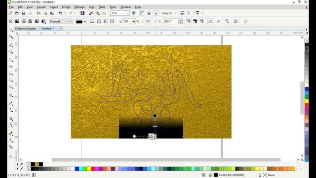 3D Text Effect in CorelDRAW 2022 - Izzar So Episode 88 смотреть онлайн