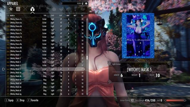 Skyrim: [Witchy] Accessory Pack Extravaganza