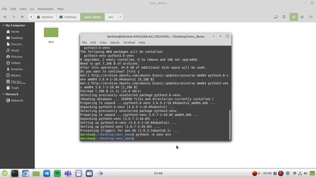Python Tutorial: Virtual Environments (VENV) | How to use python venv module for virtual environmen смотреть онлайн
