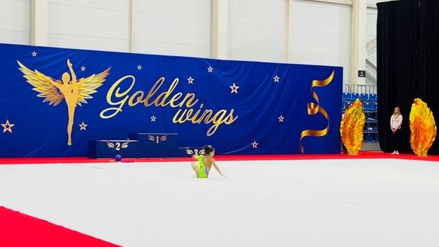 Чемпионат ШХГ Bravo “Golden Wings” 11.03.3023 Ахатова Наиля 2015г А  мяч 2 место