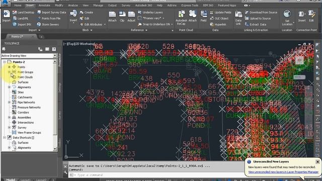 Civil 3d 2015 / Exercise 5: Changing the Style of a Point Group смотреть онлайн