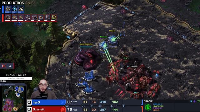 The BANELING Hit Squad! (herO vs Scarlett) | StarCraft 2 SC2 Professional Game Highlight Pro Match смотреть онлайн