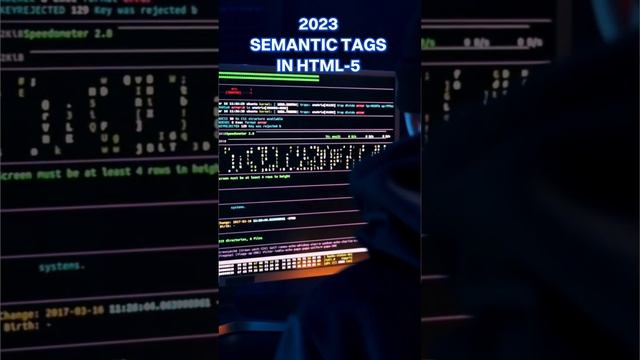 HTML Semantic Tags in 2023 ??? смотреть онлайн